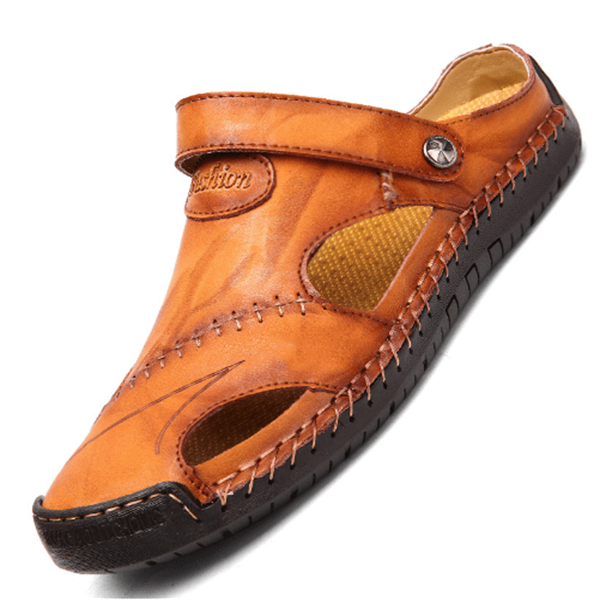 Lars™ – Premium Ortopediska Sandaler i Läder
