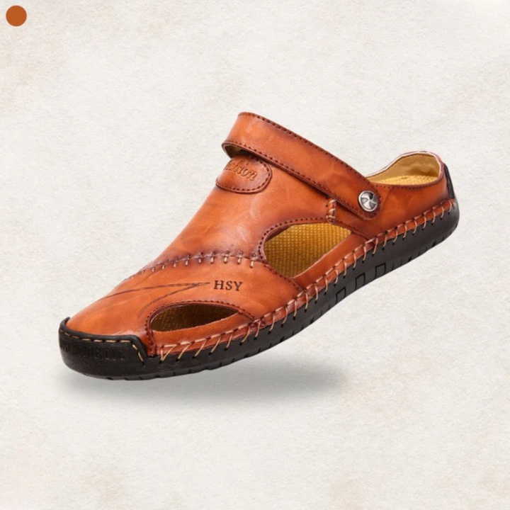 Lars™ – Premium Ortopediska Sandaler i Läder