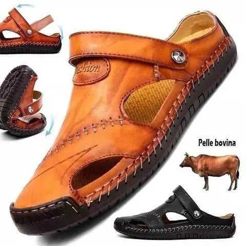 Lars™ – Premium Ortopediska Sandaler i Läder