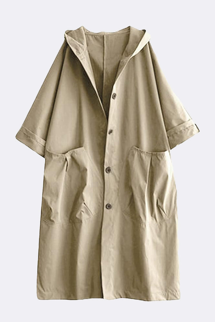 Helga™ - One Size Oversized Vattenavvisande Vindjacka