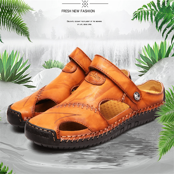 Lars™ – Premium Ortopediska Sandaler i Läder