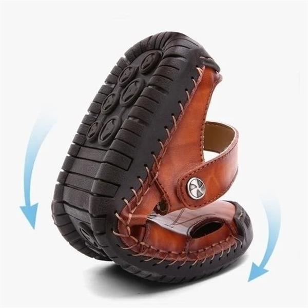 Lars™ – Premium Ortopediska Sandaler i Läder