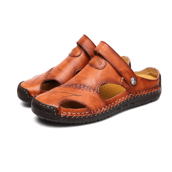 Lars™ – Premium Ortopediska Sandaler i Läder
