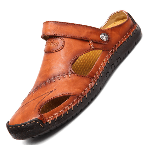 Lars™ – Premium Ortopediska Sandaler i Läder