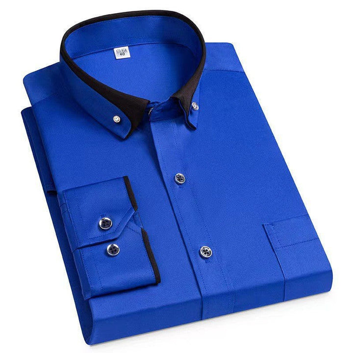 Patrik™ - Smart Casual Långärmad Skjorta För Män