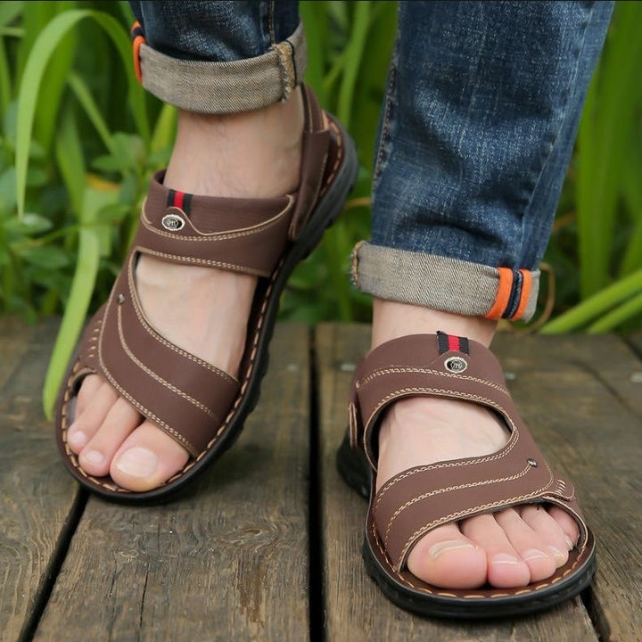 Petar™ - Andningsbara Sommarsandaler för Män med Justerbar Rem